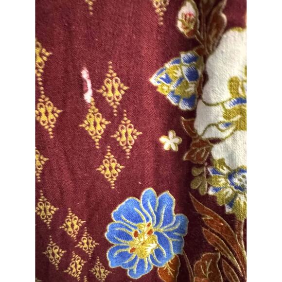 Vintage Boho Floral Kaftan Dress - Picture 5 of 8